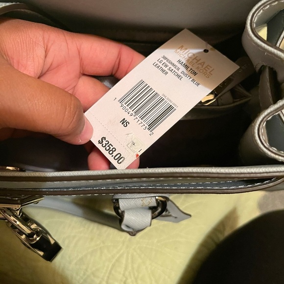 MICHAEL KORS HAMILTON DUSTY BLUE + Dustbag - Picture 3 of 7